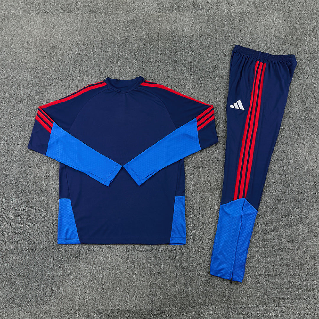 Survêtement ensemble jogging Lyon 2026/27 Bleu Roi - Adulte