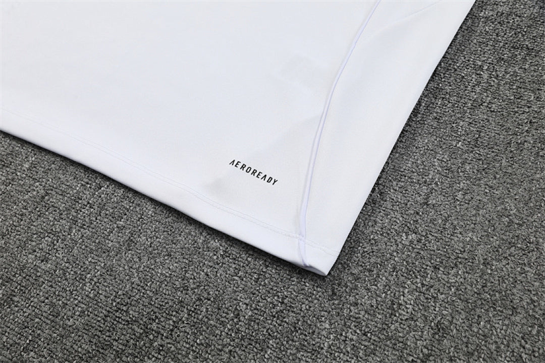 Survêtement Ensemble Jogging Madrid 2025/26 Blanc Bleu Clair - Adulte