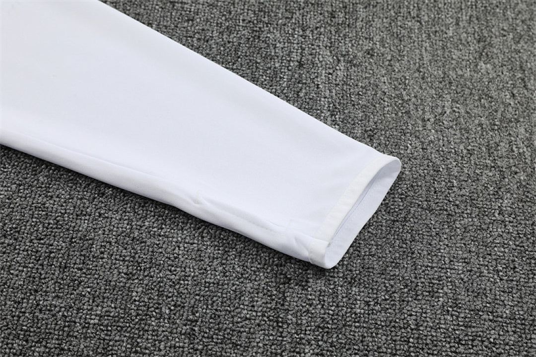 Survêtement Ensemble Jogging Madrid 2025/26 Blanc Bleu Clair - Adulte