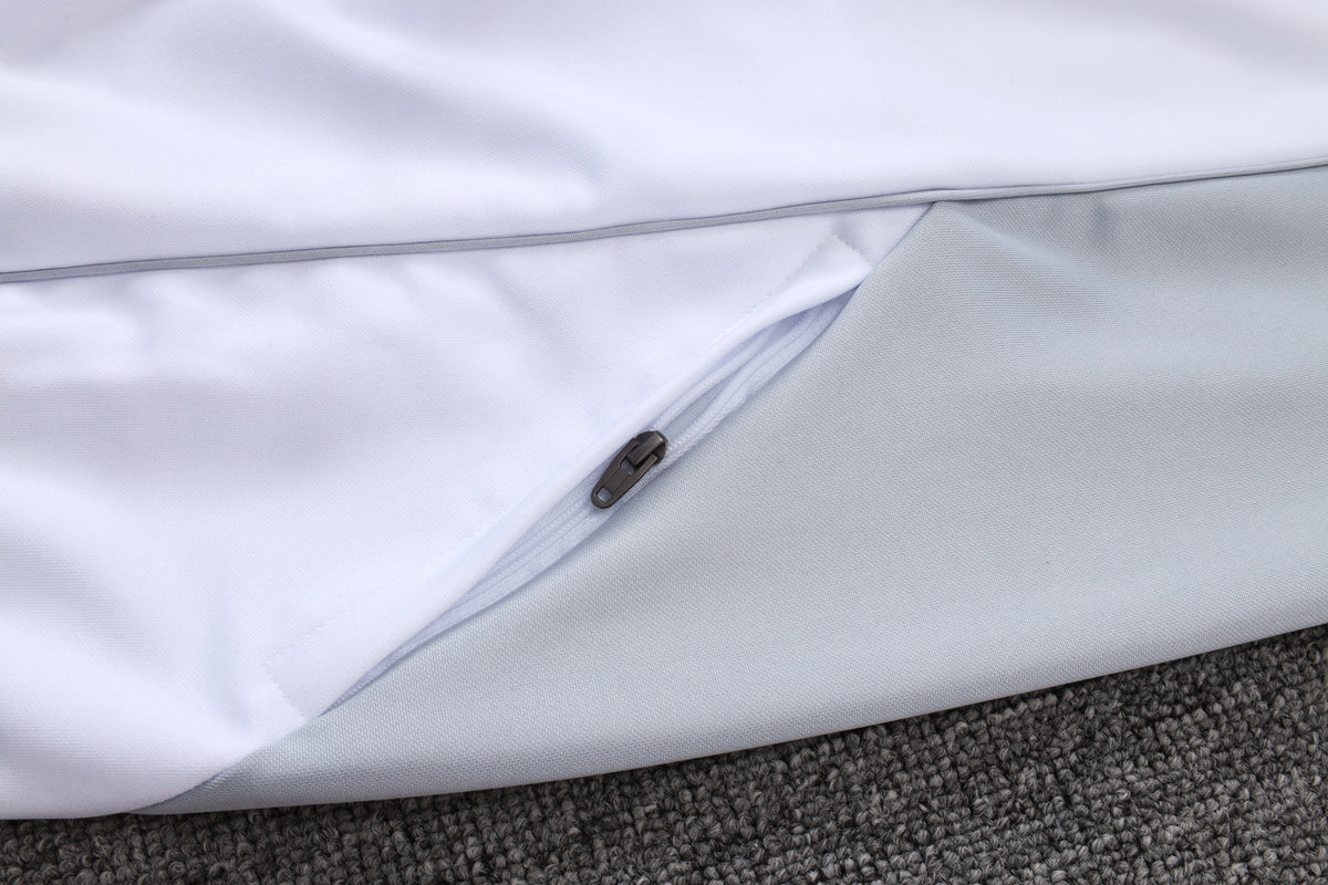Survêtement Ensemble Jogging Madrid Blanc Gris 2025/26
