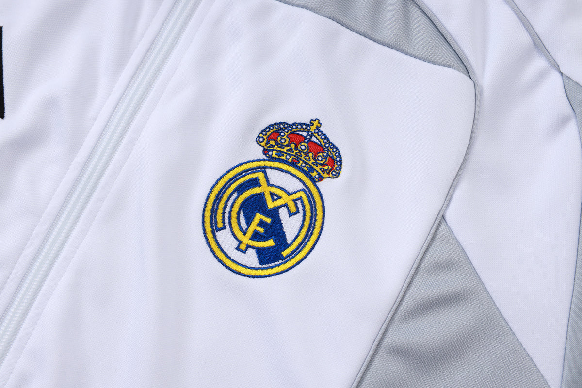 Survêtement Ensemble Jogging Madrid Blanc Gris 2025/26