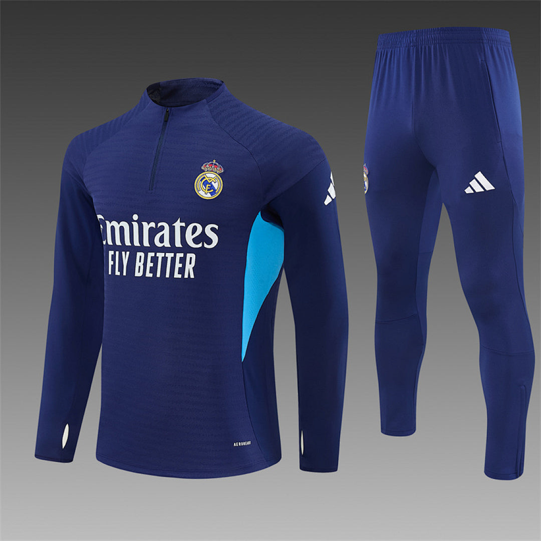Survêtement Ensemble Jogging Madrid Bleu Roi 2025/26 - Adulte