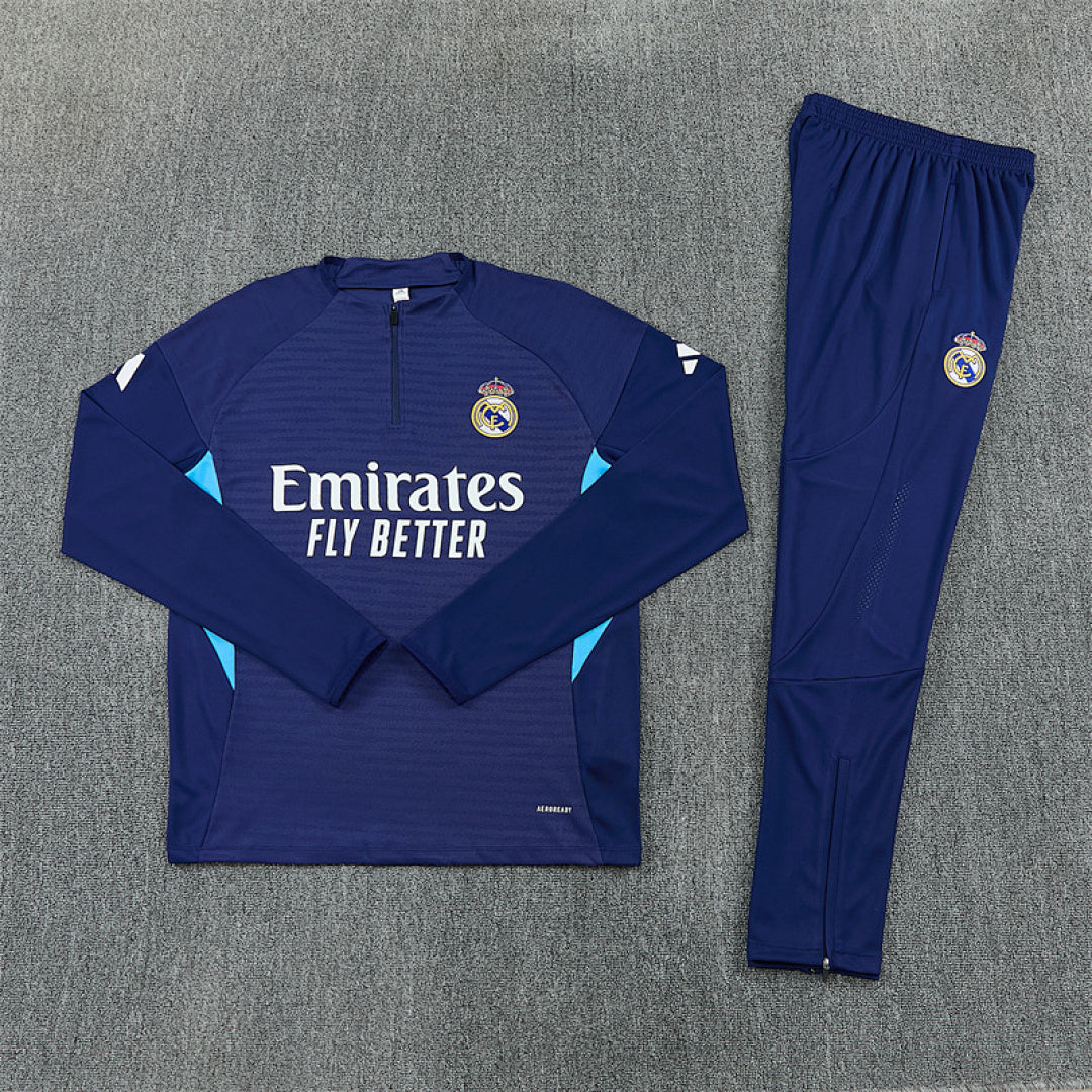 Survêtement Ensemble Jogging Madrid Bleu Roi 2025/26 - Adulte