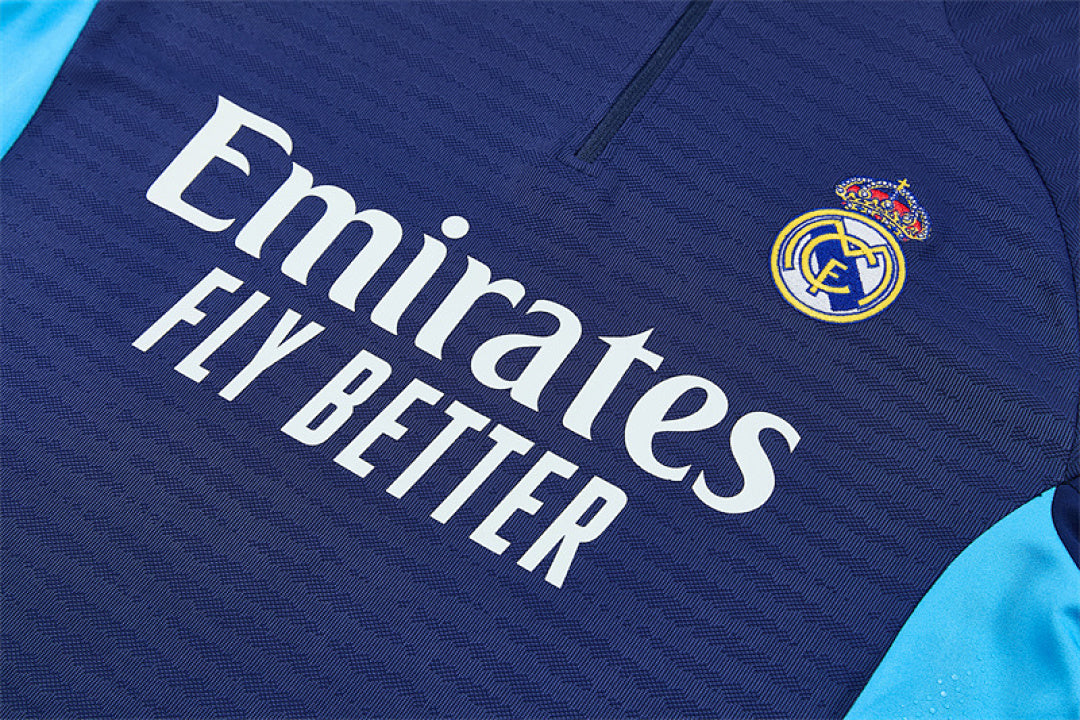 Survêtement Ensemble Jogging Madrid Bleu Roi 2025/26 - Adulte