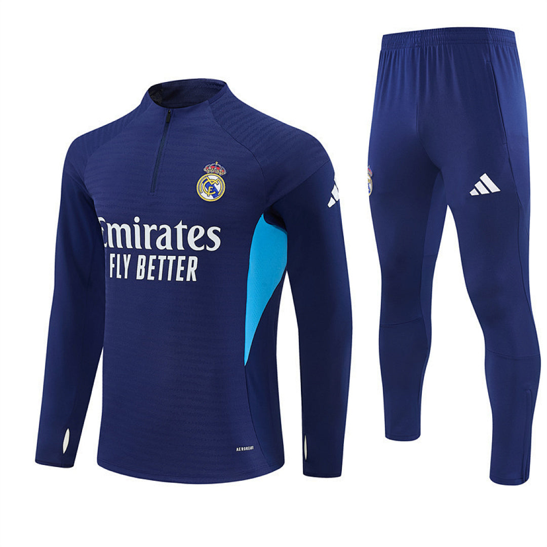 Survêtement Ensemble Jogging Madrid Bleu Roi 2025/26 - Adulte