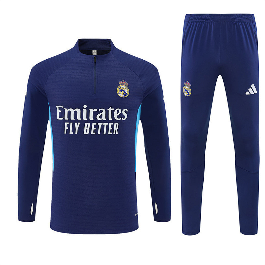 Survêtement Ensemble Jogging Madrid Bleu Roi 2025/26 - Adulte