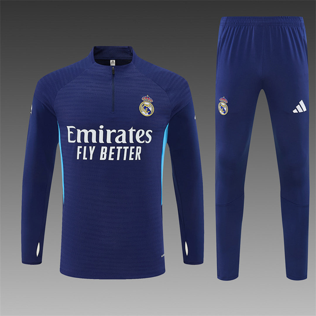 Survêtement Ensemble Jogging Madrid Bleu Roi 2025/26 - Adulte