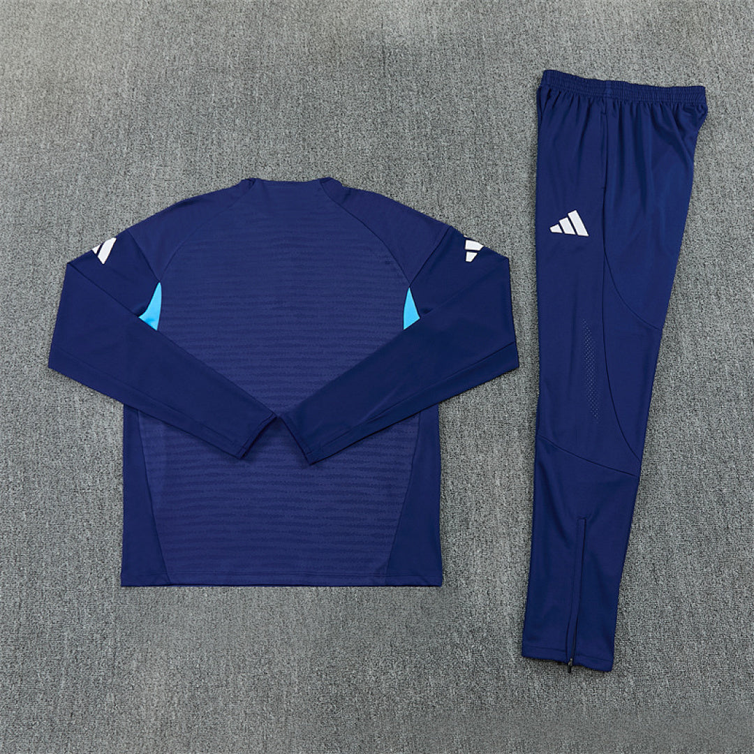 Survêtement Ensemble Jogging Madrid Bleu Roi 2025/26 - Adulte