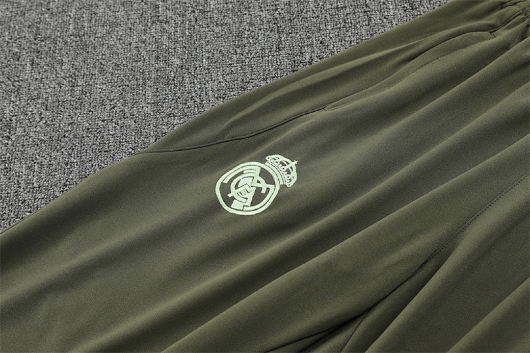 Survêtement Ensemble Jogging Madrid Vert Clair 2025/26 - Adulte