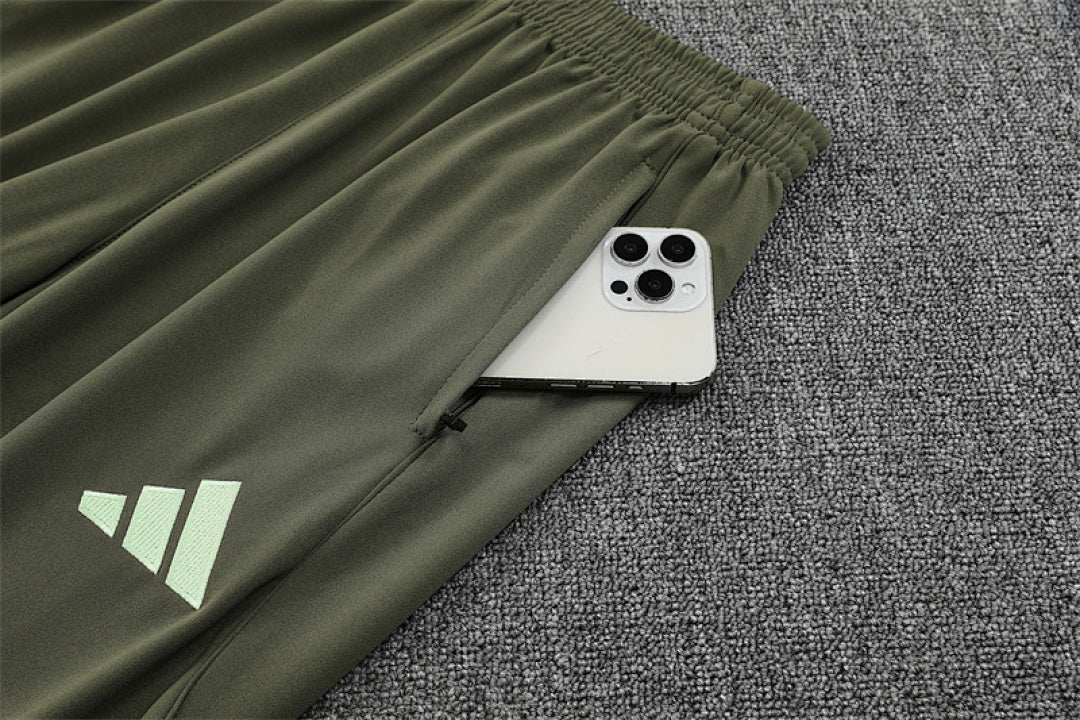 Survêtement Ensemble Jogging Madrid Vert Clair 2025/26 - Adulte