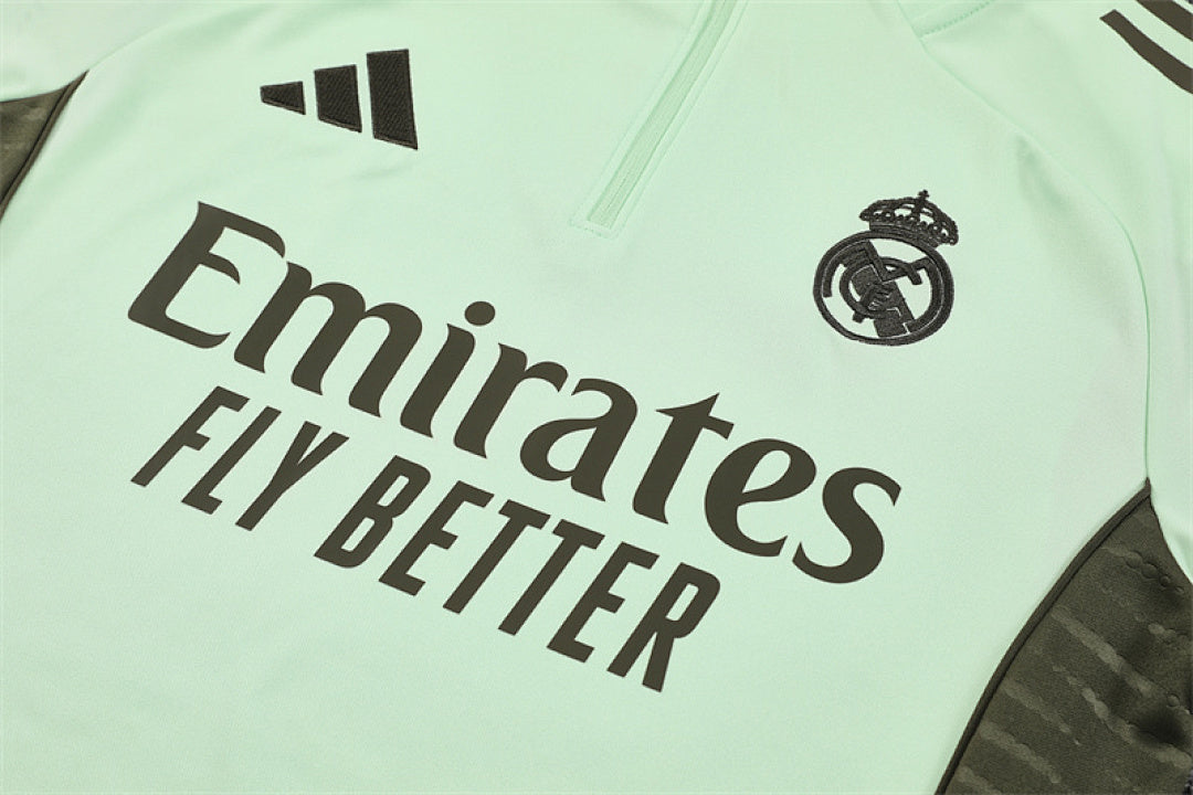 Survêtement Ensemble Jogging Madrid Vert Clair 2025/26 - Adulte