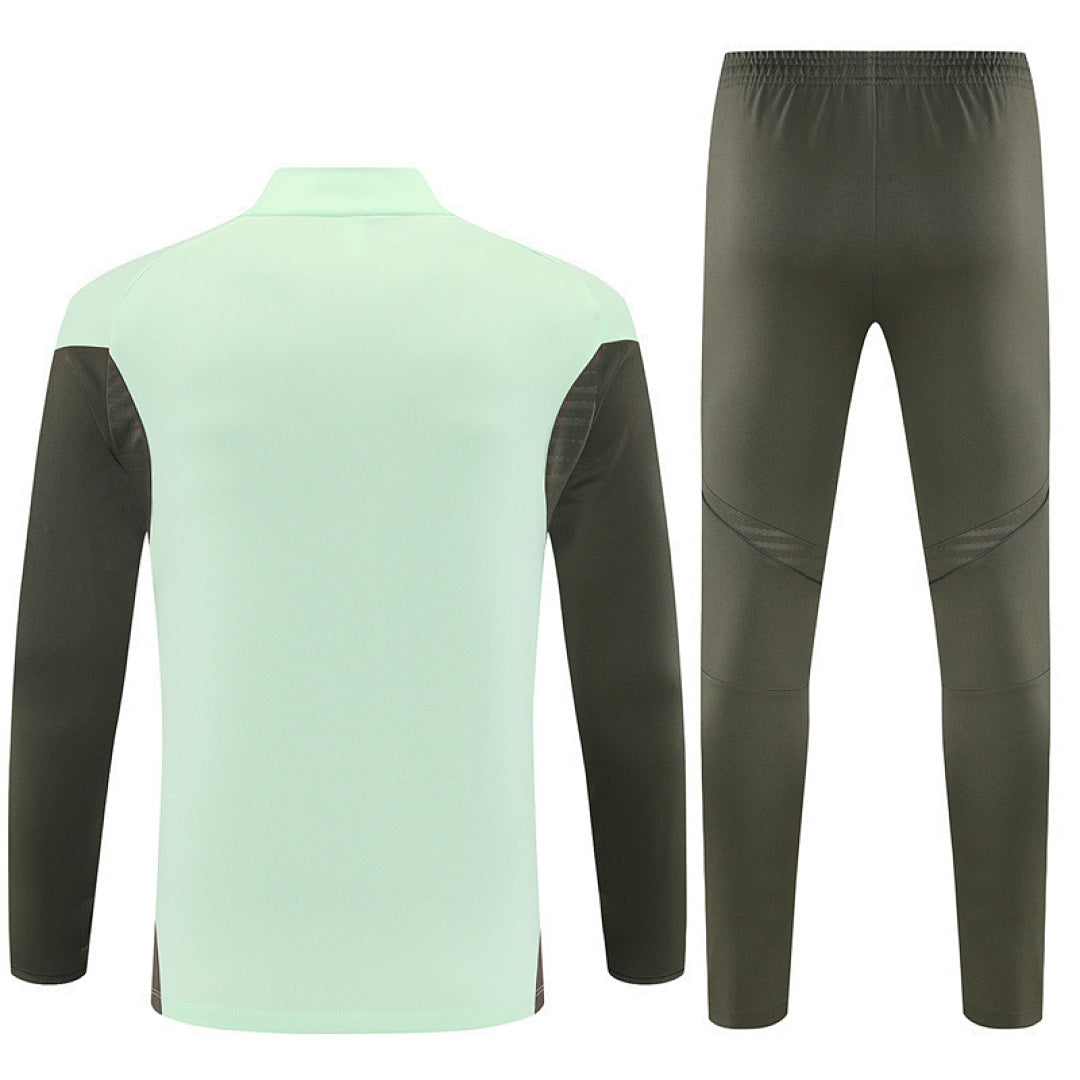Survêtement Ensemble Jogging Madrid Vert Clair 2025/26 - Adulte