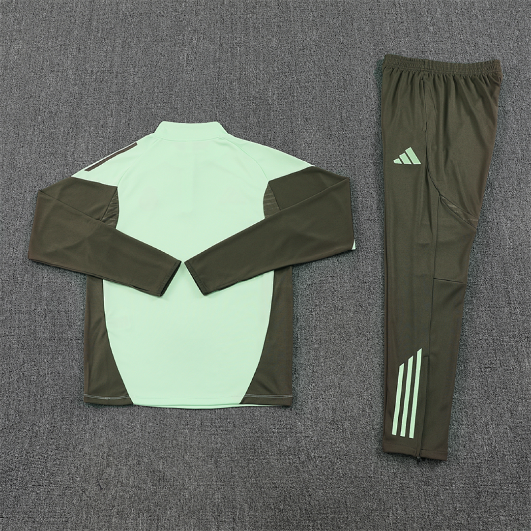 Survêtement Ensemble Jogging Madrid Vert Clair 2025/26 - Adulte