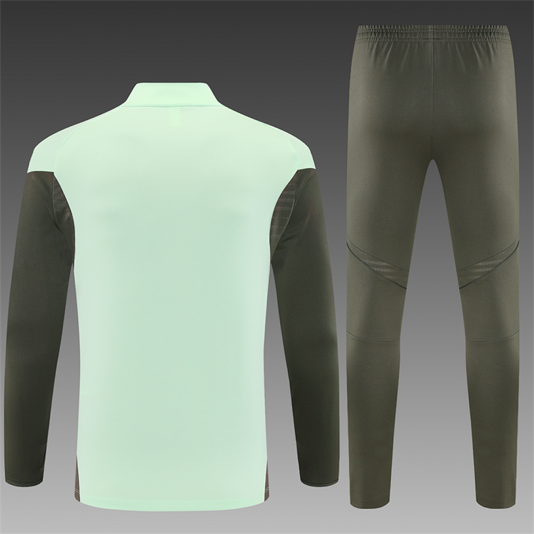Survêtement Ensemble Jogging Madrid Vert Clair 2025/26 - Adulte