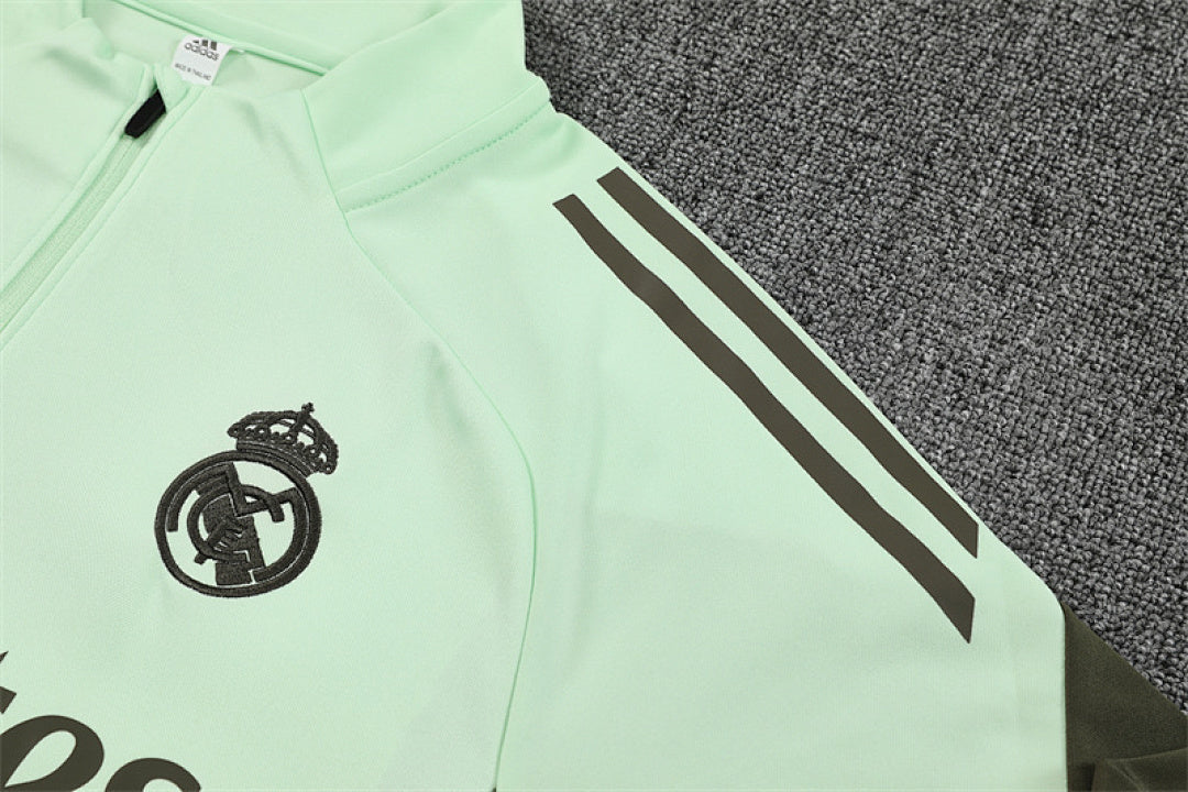 Survêtement Ensemble Jogging Madrid Vert Clair 2025/26 - Adulte