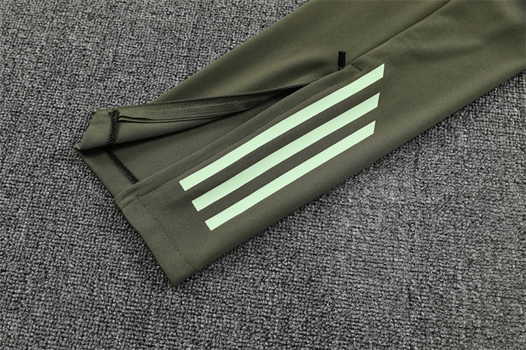Survêtement Ensemble Jogging Madrid Vert Clair 2025/26 - Adulte