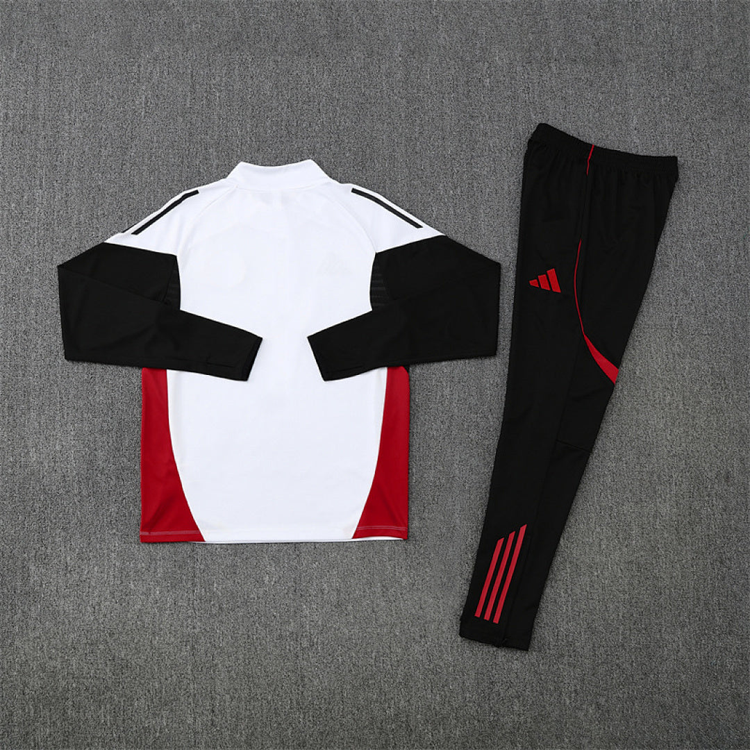 Survêtement Ensemble Jogging Manchester Blanc 2025/26 - Adulte
