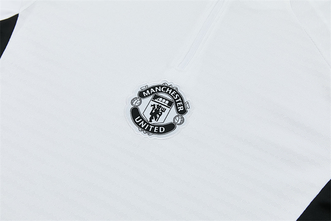 Survêtement ensemble jogging Manchester Blanc 2025/26 - Adulte