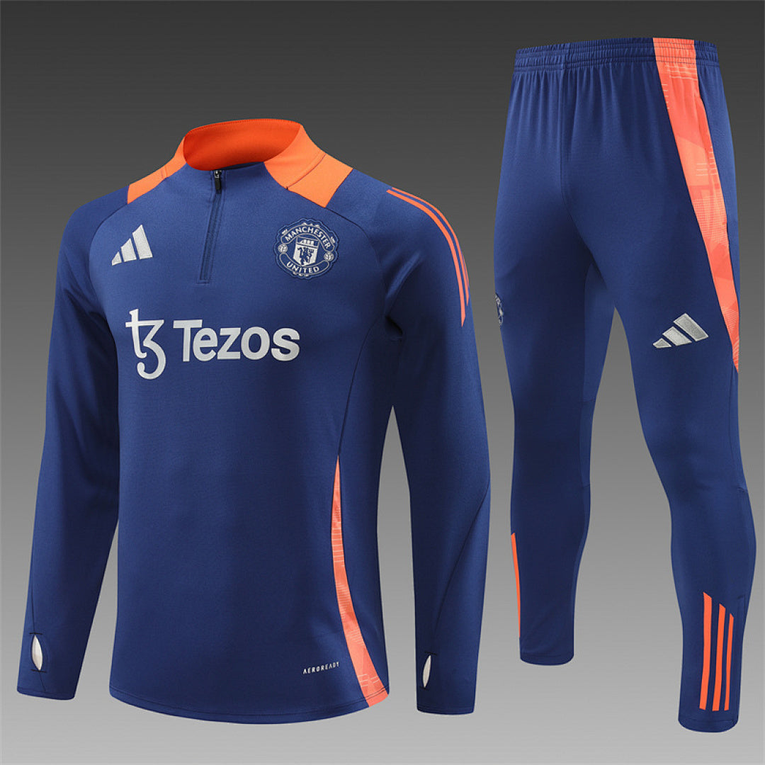Survêtement ensemble jogging Manchester Bleu Roi 2024/25 - Adult/ Enfant