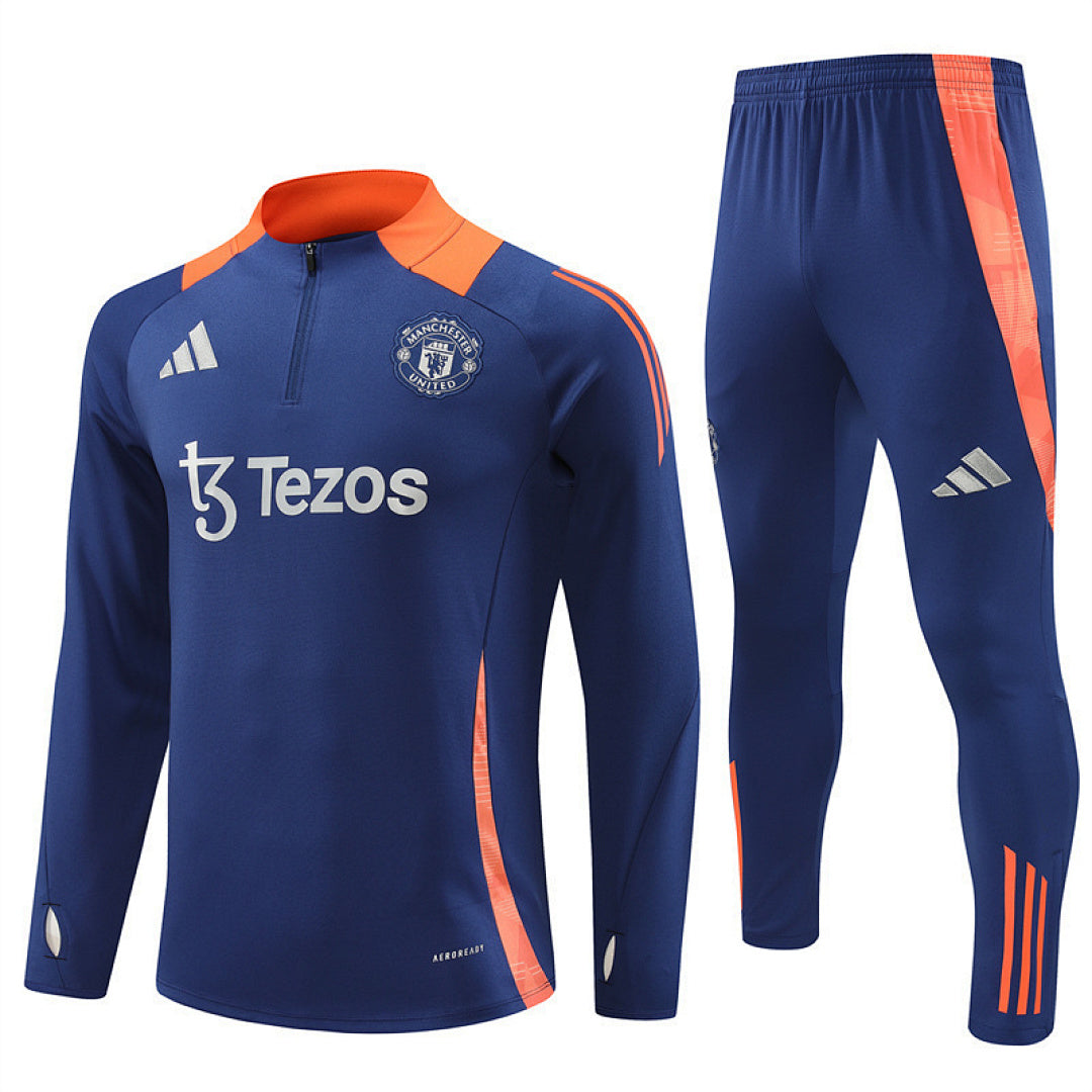 Survêtement ensemble jogging Manchester Bleu Roi 2024/25 - Adult/ Enfant
