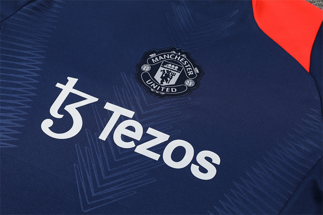 Survêtement Ensemble Jogging Manchester Bleu Roi 2024/25 - Adulte