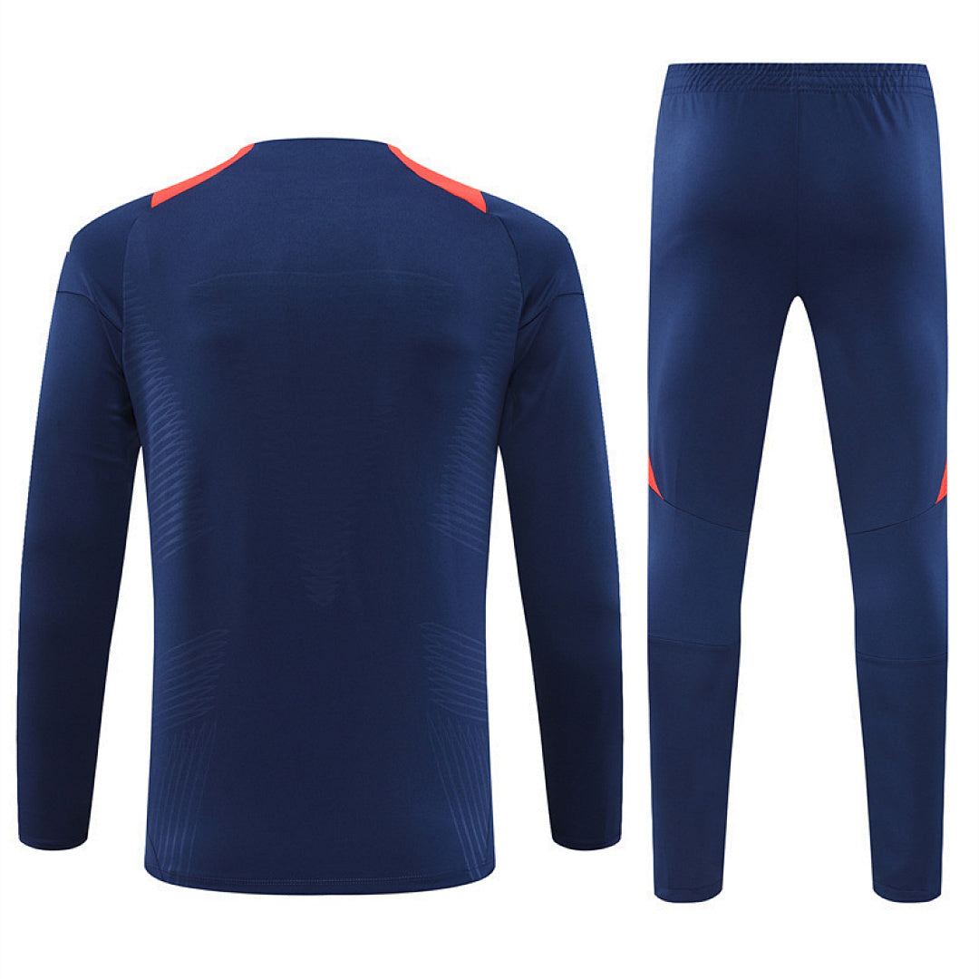 Survêtement Ensemble Jogging Manchester Bleu Roi 2024/25 - Adulte
