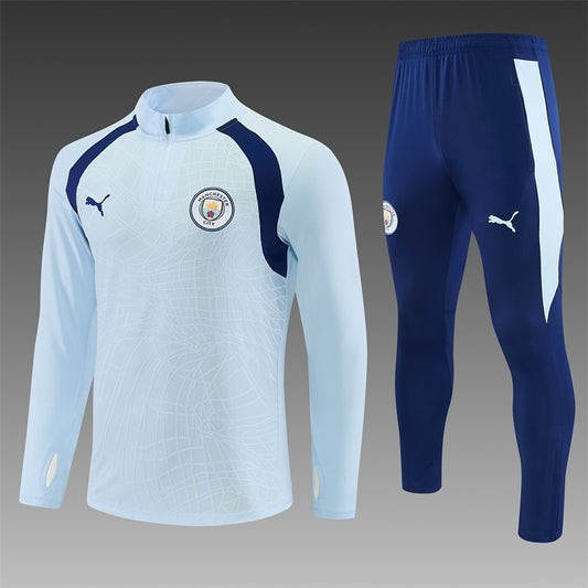 Survêtement Ensemble Jogging Manchester City 2026/27 Bleu Ciel - Adulte