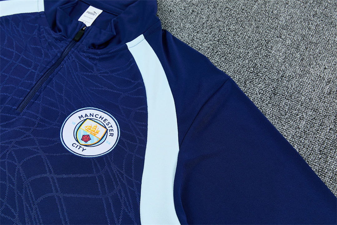 Survêtement ensemble jogging Manchester City Bleu Roi - Adulte