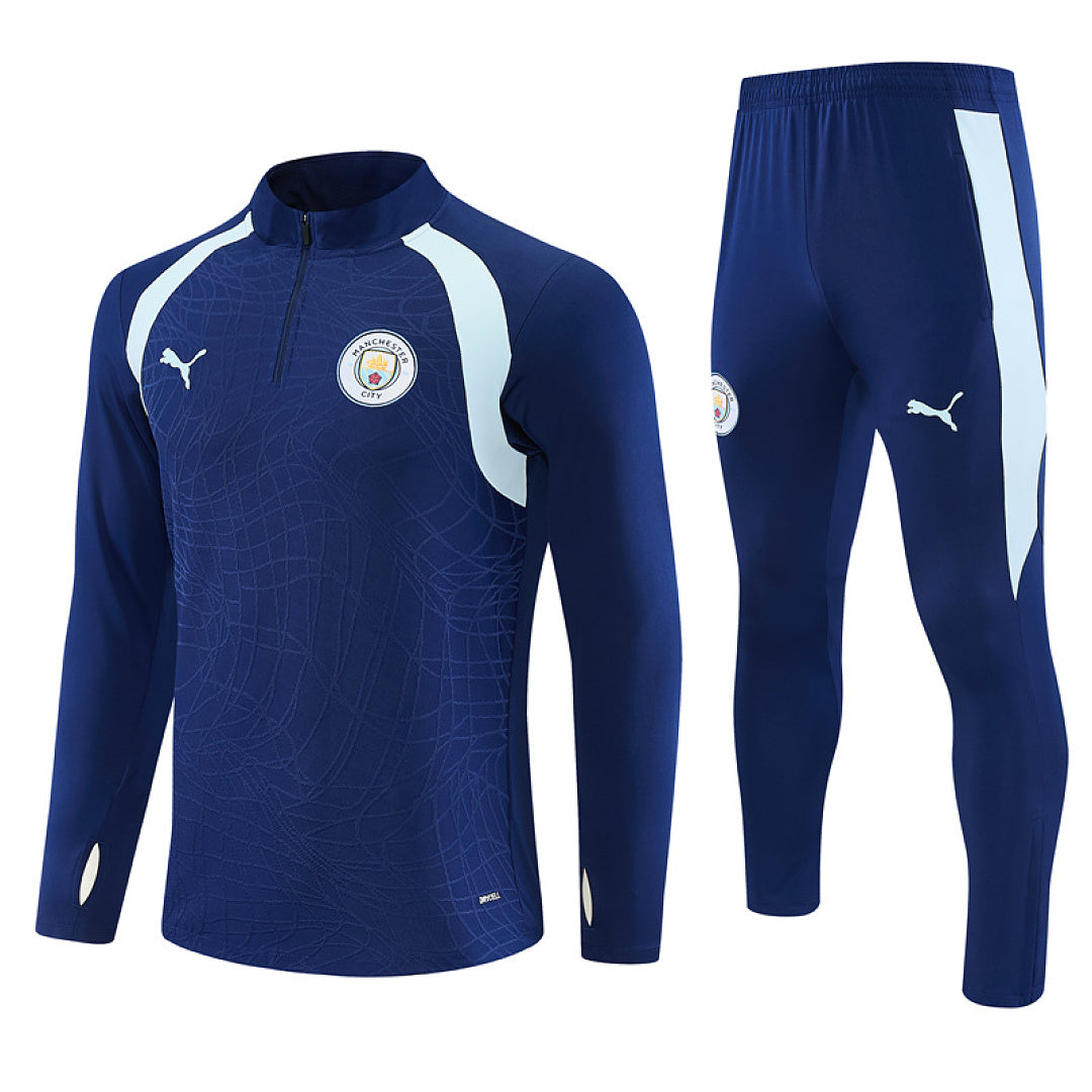 Survêtement ensemble jogging Manchester City Bleu Roi - Adulte