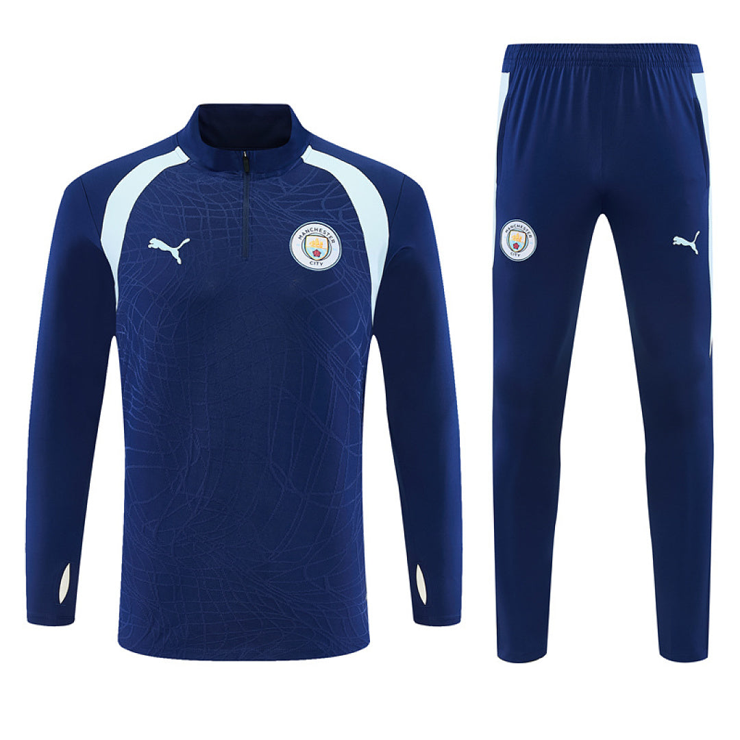 Survêtement ensemble jogging Manchester City Bleu Roi - Adulte