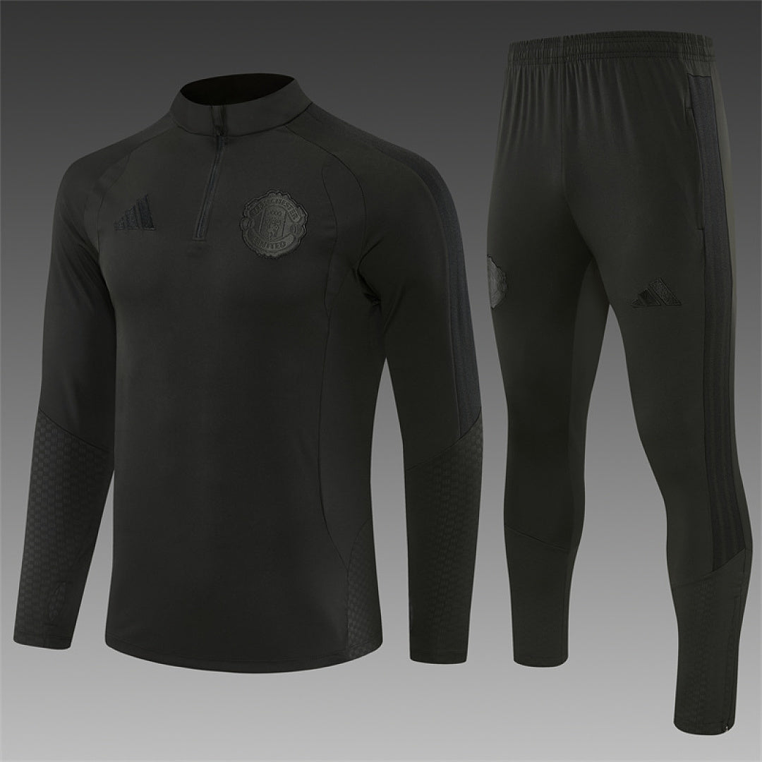 Survêtement ensemble jogging Manchester Noir 2026/27 - Adult/ Enfant