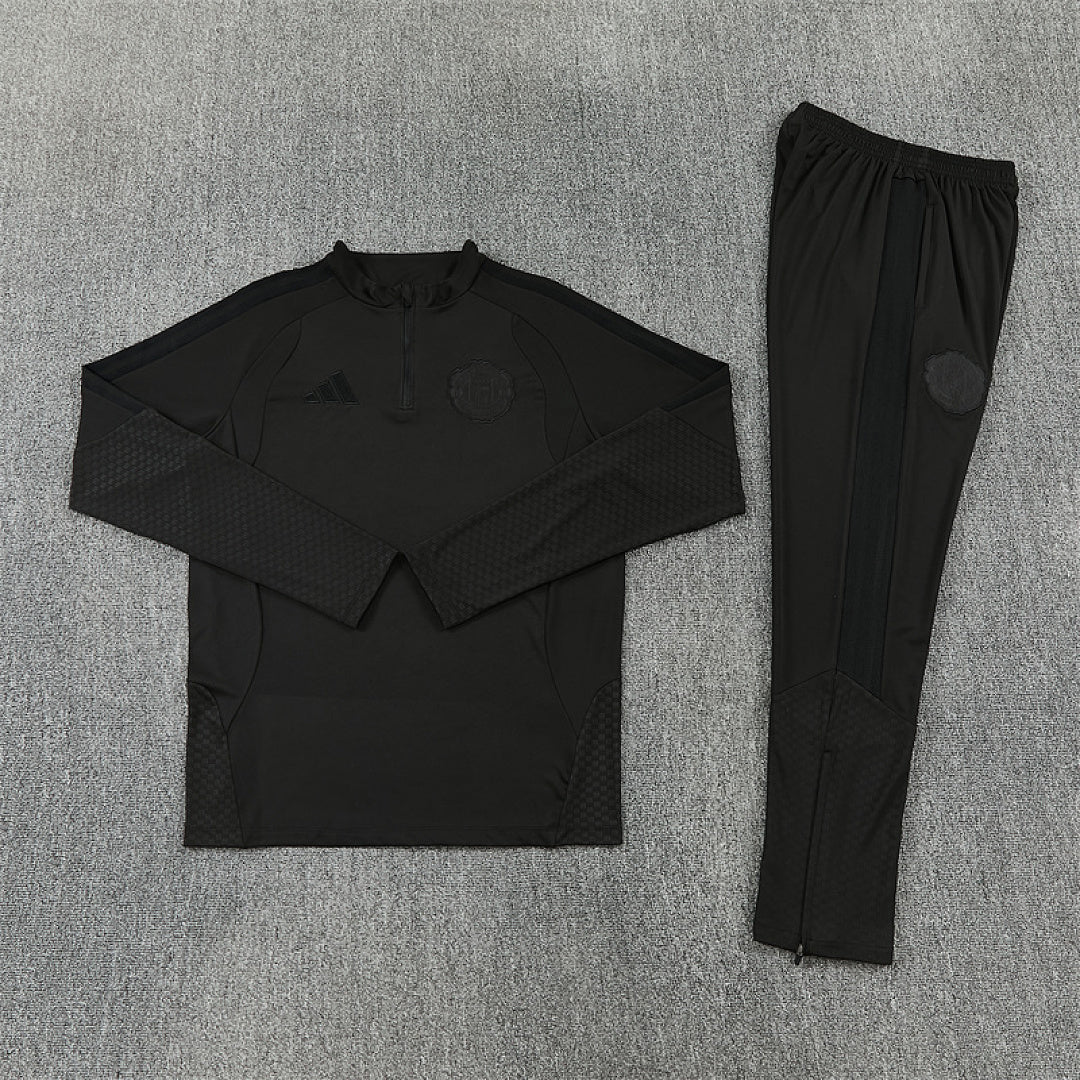 Survêtement ensemble jogging Manchester Noir 2026/27 - Adult/ Enfant