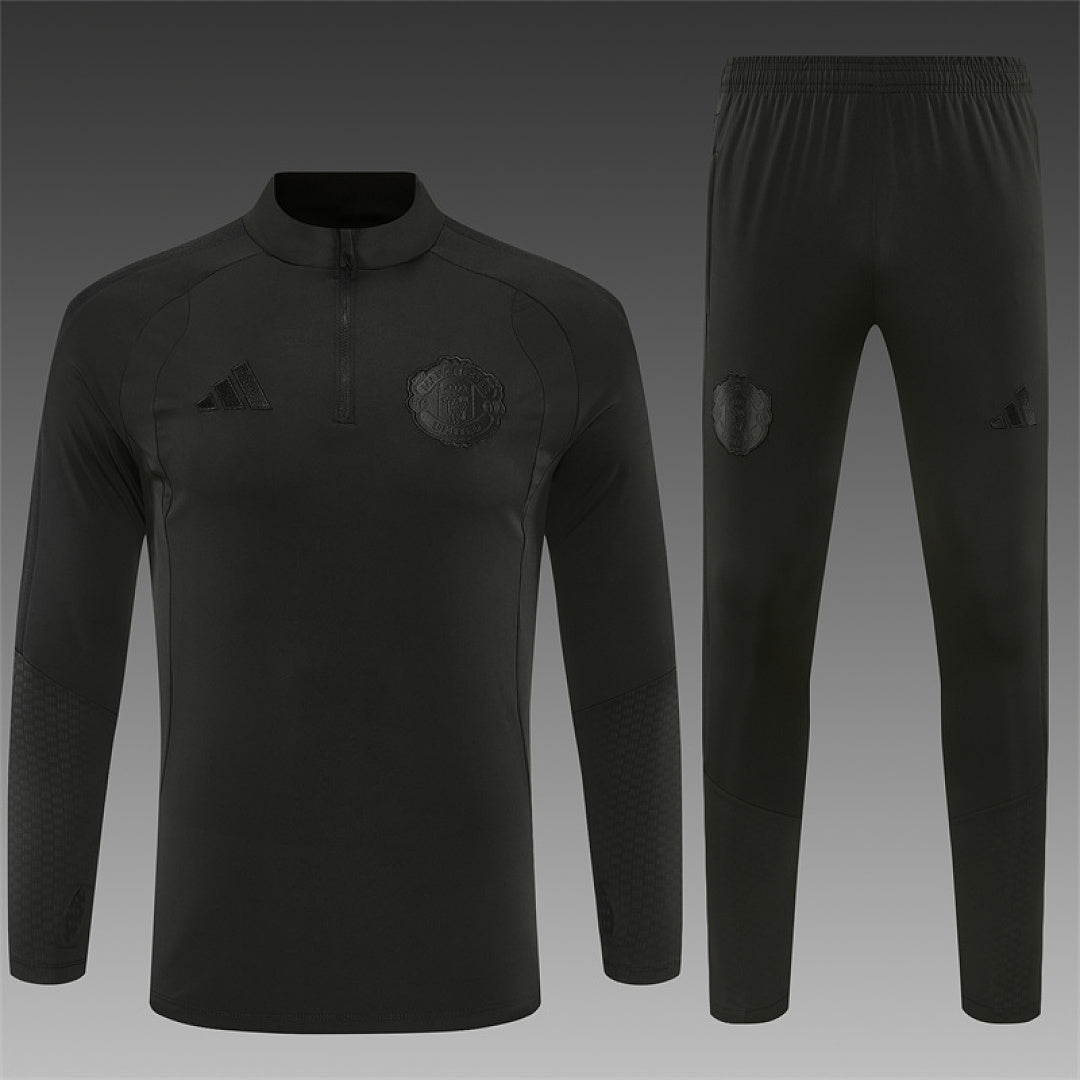 Survêtement ensemble jogging Manchester Noir 2026/27 - Adult/ Enfant