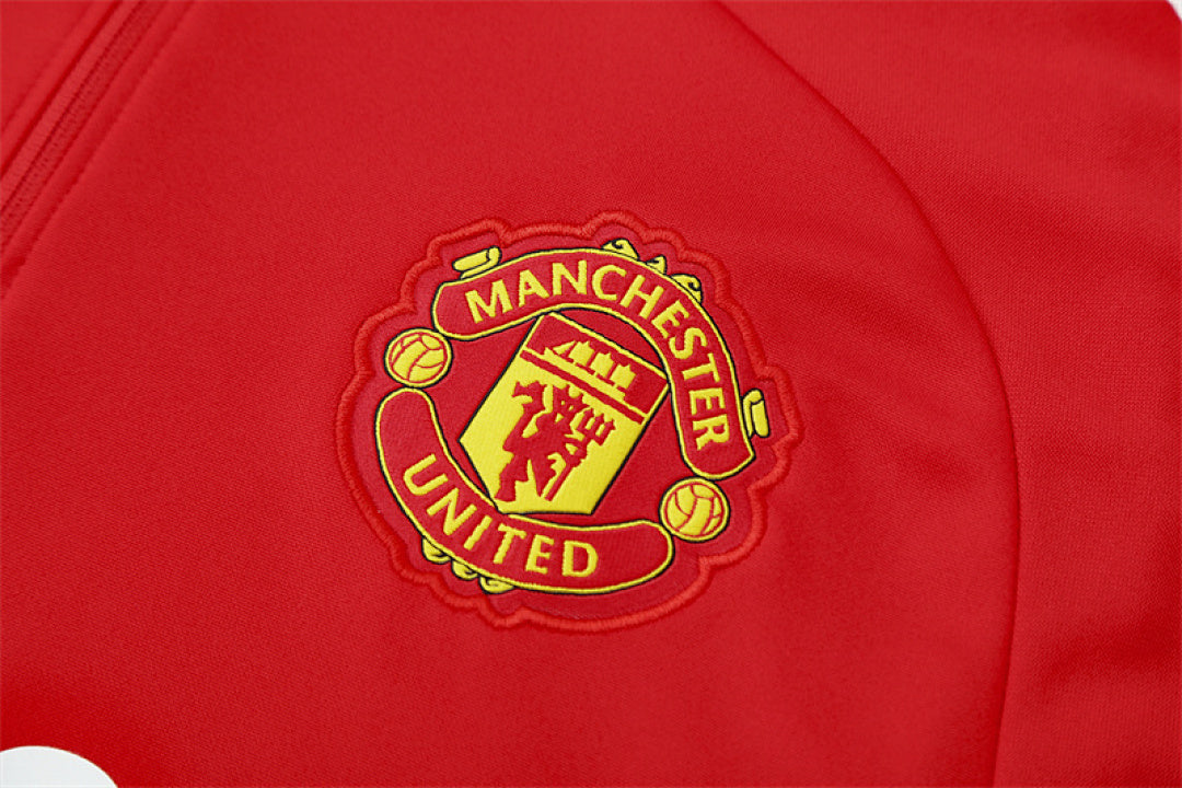 Survêtement Ensemble Jogging Manchester Rouge 2025/26 - Adulte