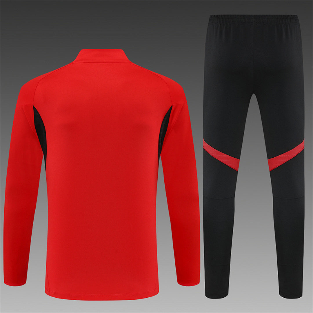 Survêtement Ensemble Jogging Manchester Rouge 2025/26 - Adulte