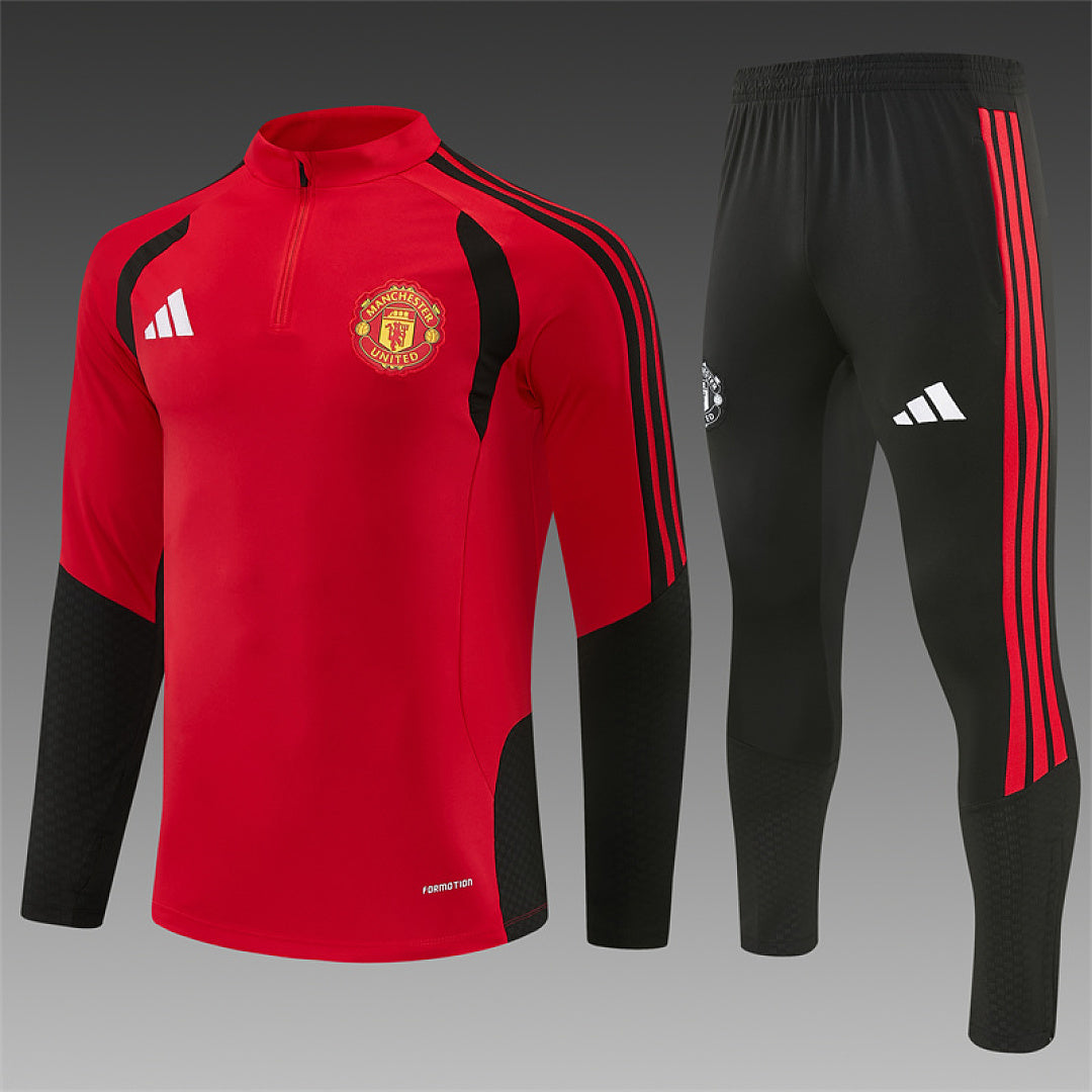 Survêtement Ensemble Jogging Manchester Rouge 2026/27 - Adulte