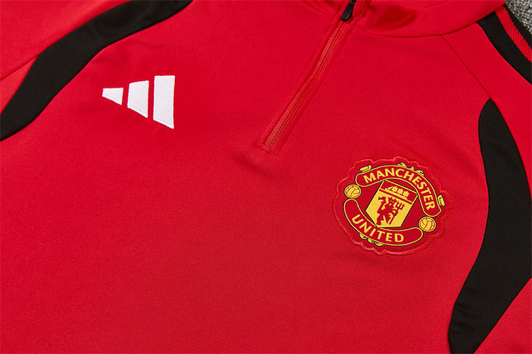 Survêtement Ensemble Jogging Manchester Rouge 2026/27 - Adulte
