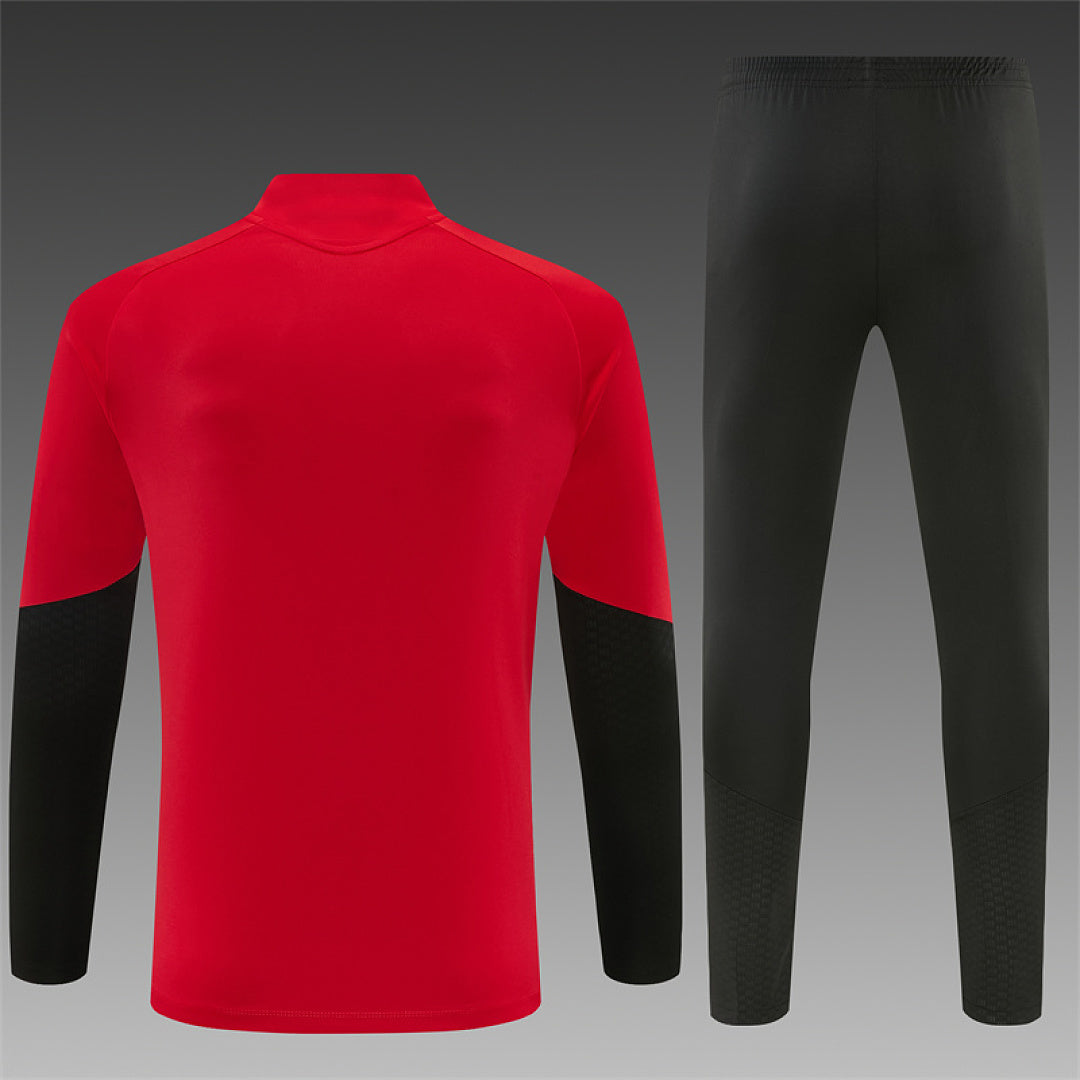 Survêtement Ensemble Jogging Manchester Rouge 2026/27 - Adulte