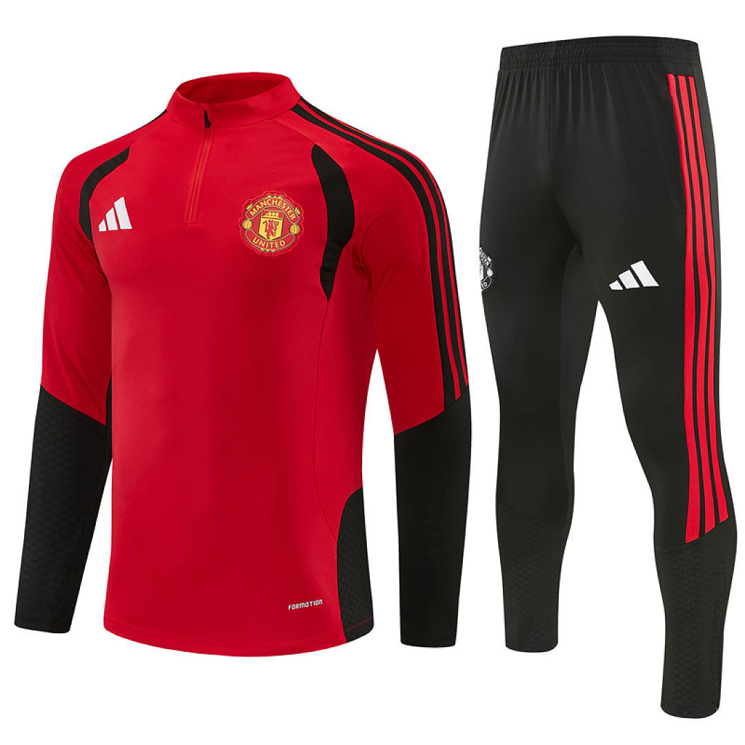 Survêtement Ensemble Jogging Manchester Rouge 2026/27 - Adulte