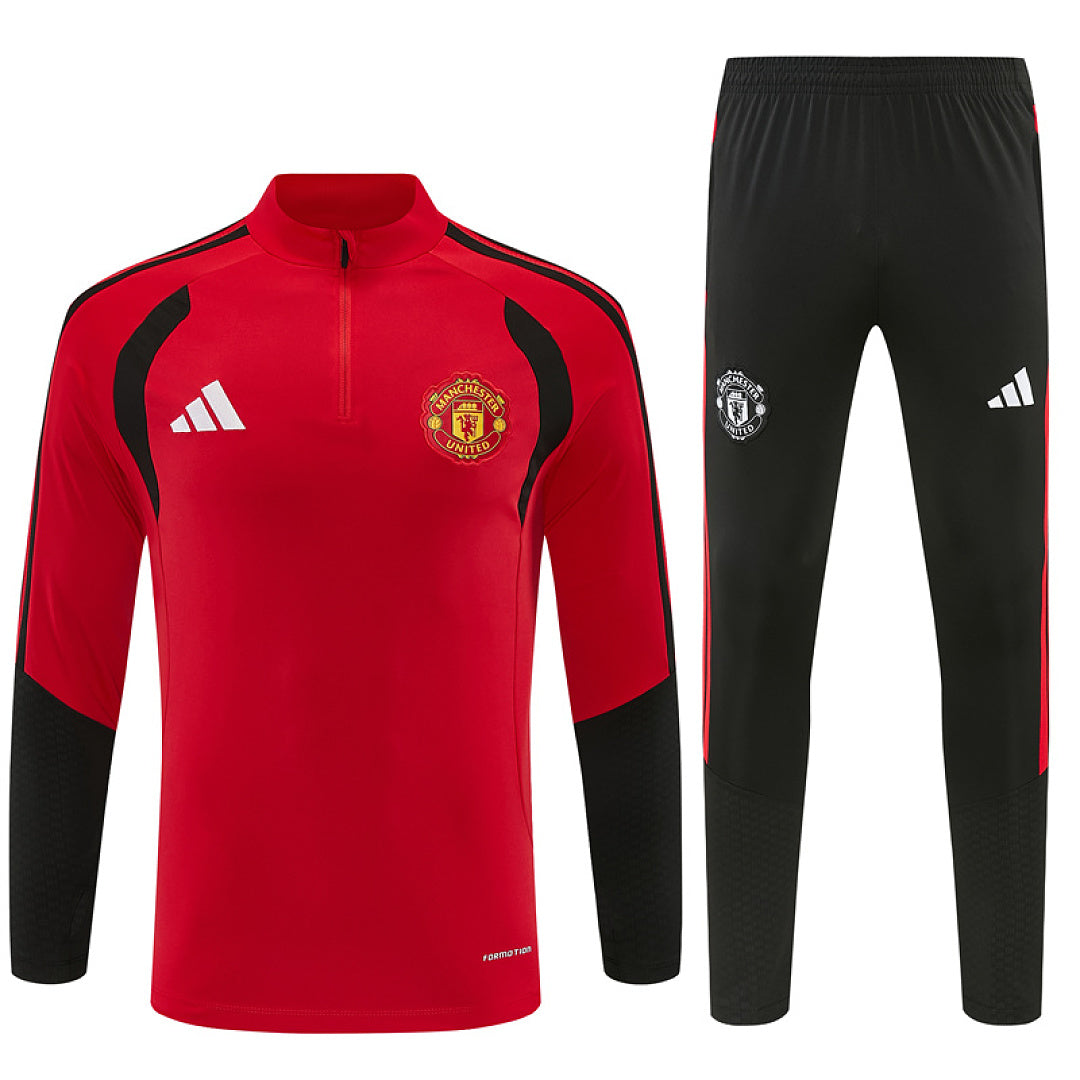 Survêtement Ensemble Jogging Manchester Rouge 2026/27 - Adulte