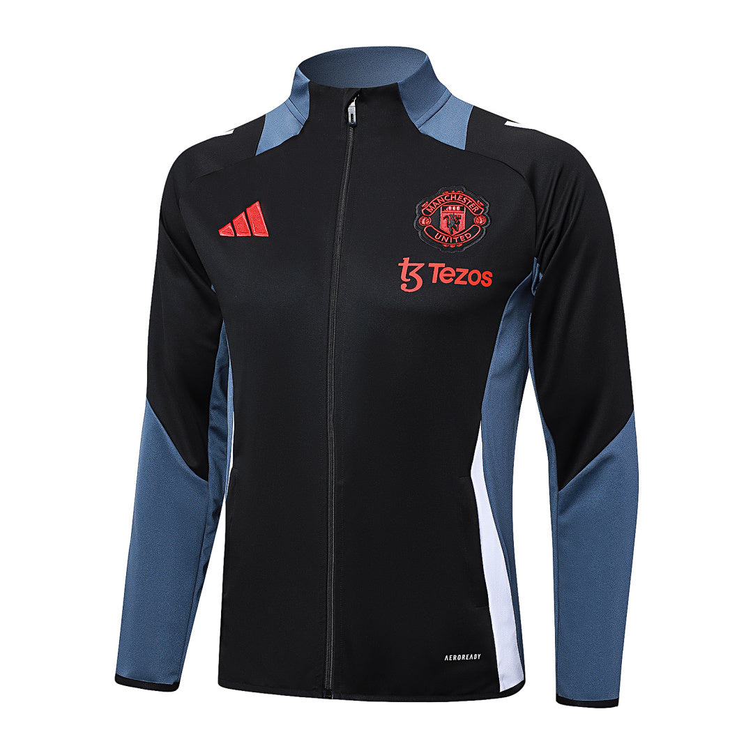 Survêtement Ensemble Jogging Manchester United 2024/25 Noir