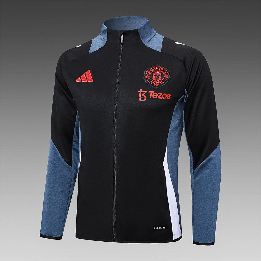Survêtement Ensemble Jogging Manchester United 2024/25 Noir
