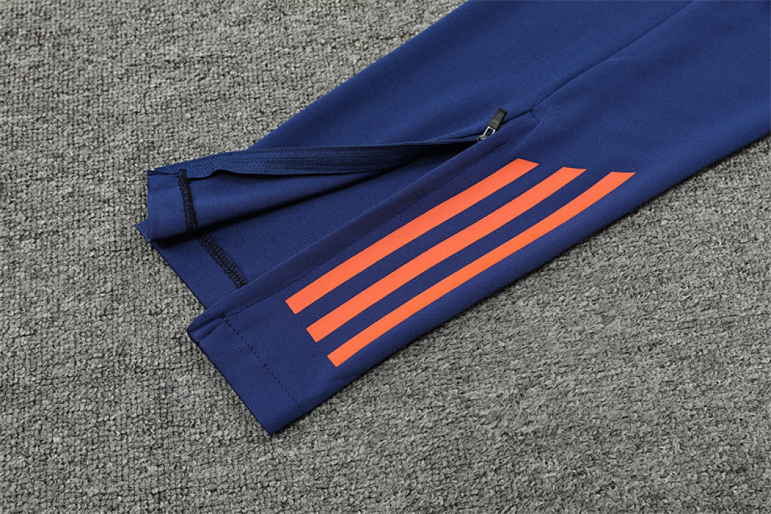 Survêtement Ensemble Jogging Manchester United 2024/25 Orange - Adulte