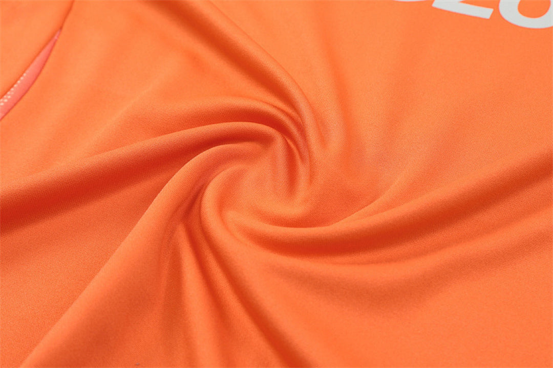 Survêtement Ensemble Jogging Manchester United 2024/25 Orange - Adulte
