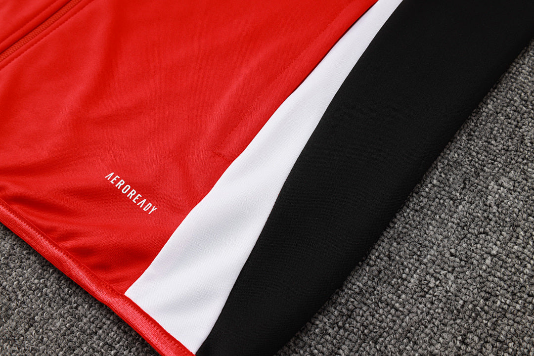 Survêtement Ensemble Jogging Manchester United 2024/25 Rouge