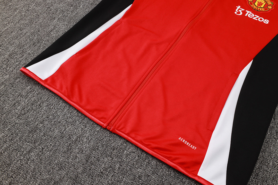 Survêtement Ensemble Jogging Manchester United 2024/25 Rouge