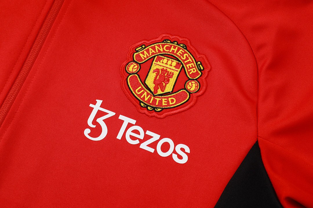 Survêtement Ensemble Jogging Manchester United 2024/25 Rouge