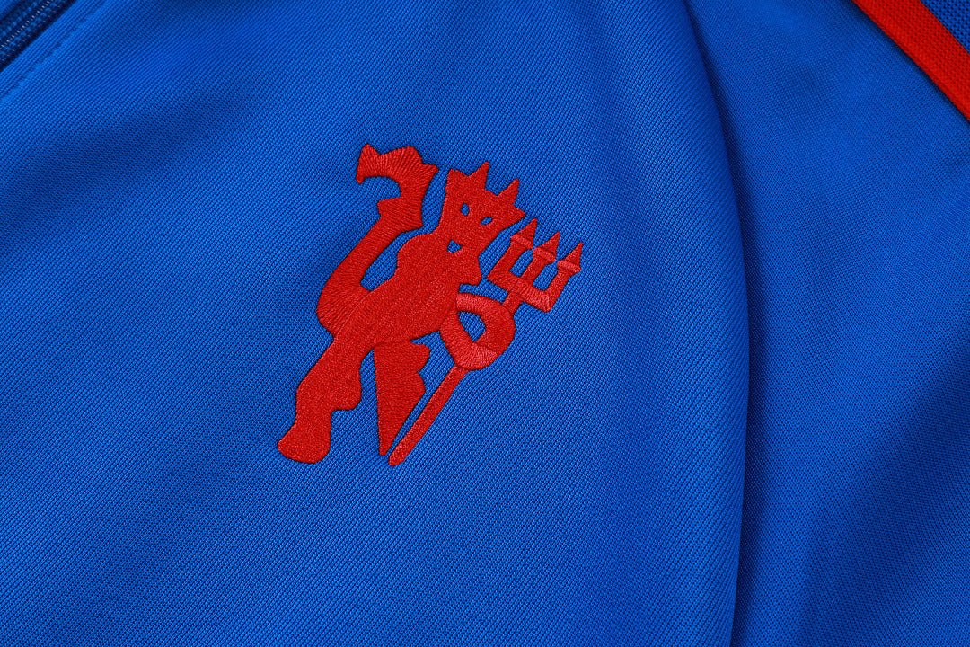 Survêtement Ensemble Jogging Manchester United Bleu Roi
