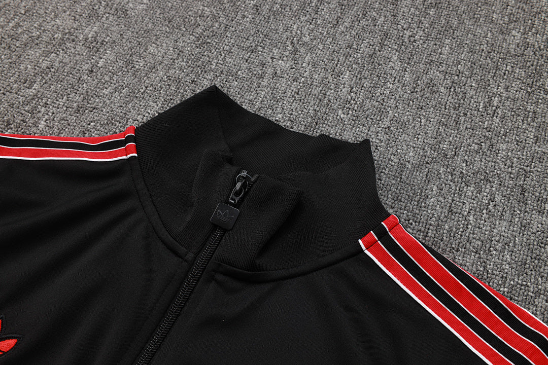 Survêtement Ensemble Jogging Manchester United Noir 2025/26