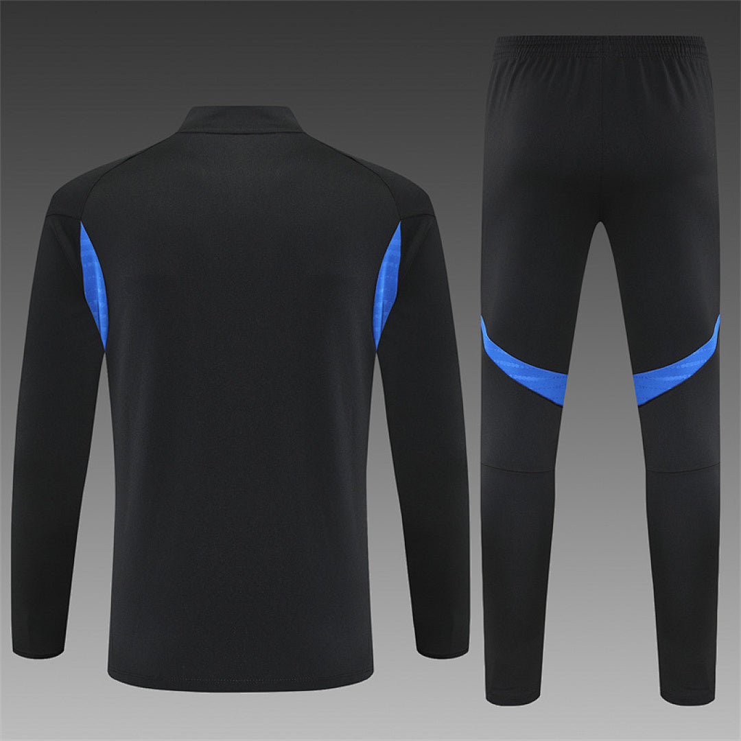 Survêtement Ensemble Jogging Manchester United Noir 2025/26 - Adult